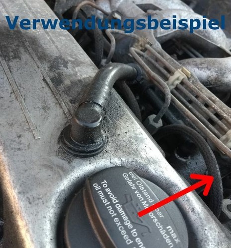 Rücklaufleitung mercedes - 1m,